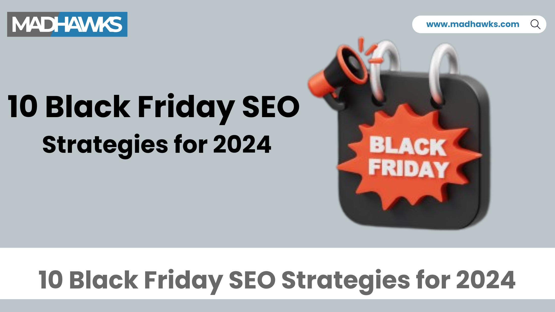 Black Friday SEO strategies 2024